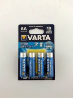 AA-Batterien VARTA Alkaline High Energy 4 Stk. AA-Batterien VARTA Alkaline High Energy 4 Stk.