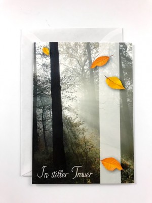 Gedenkkarte "In stiller Trauer"